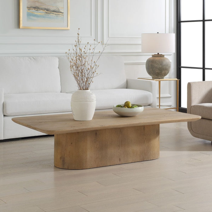 Uttermost Camerlin Oak Coffee Table