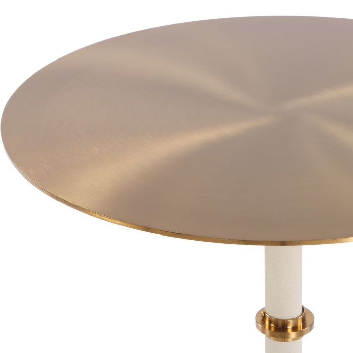 Uttermost Cyprus Brass Accent Table