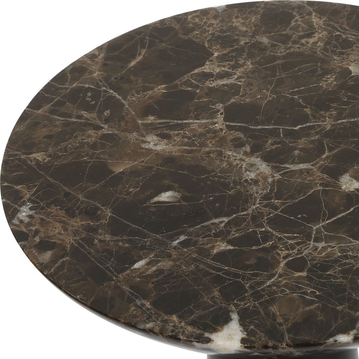 Uttermost Hastings Accent Table in Brown Marble