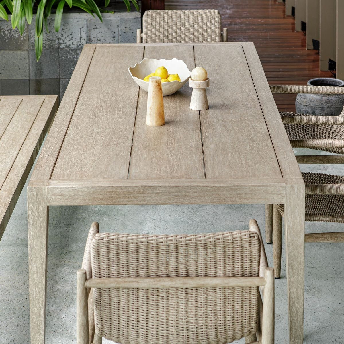 Uttermost Kirkham Indoor-Outdoor Dining Table - 233cm