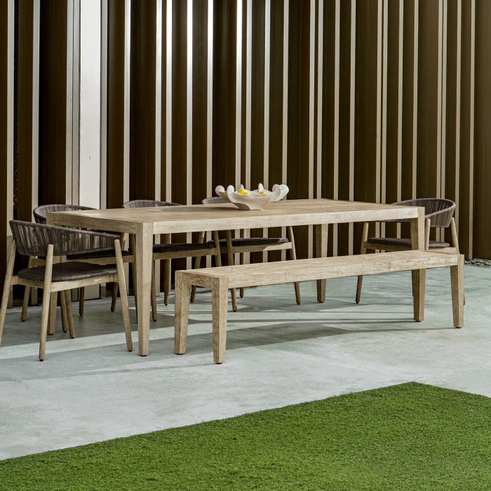 Uttermost Kirkham Wooden Outdoor Bench