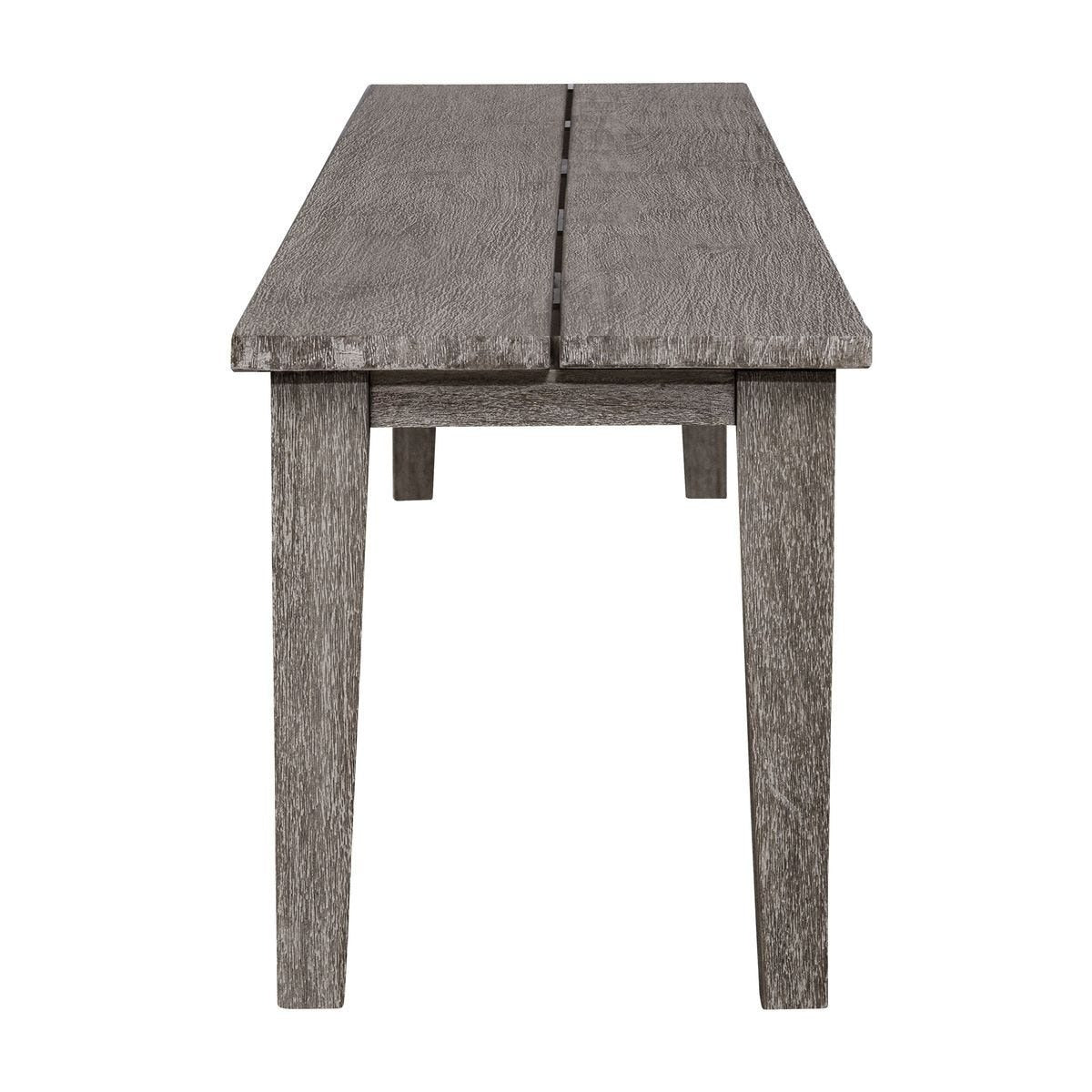 Uttermost Forsyth Dark Gray Outdoor Bench