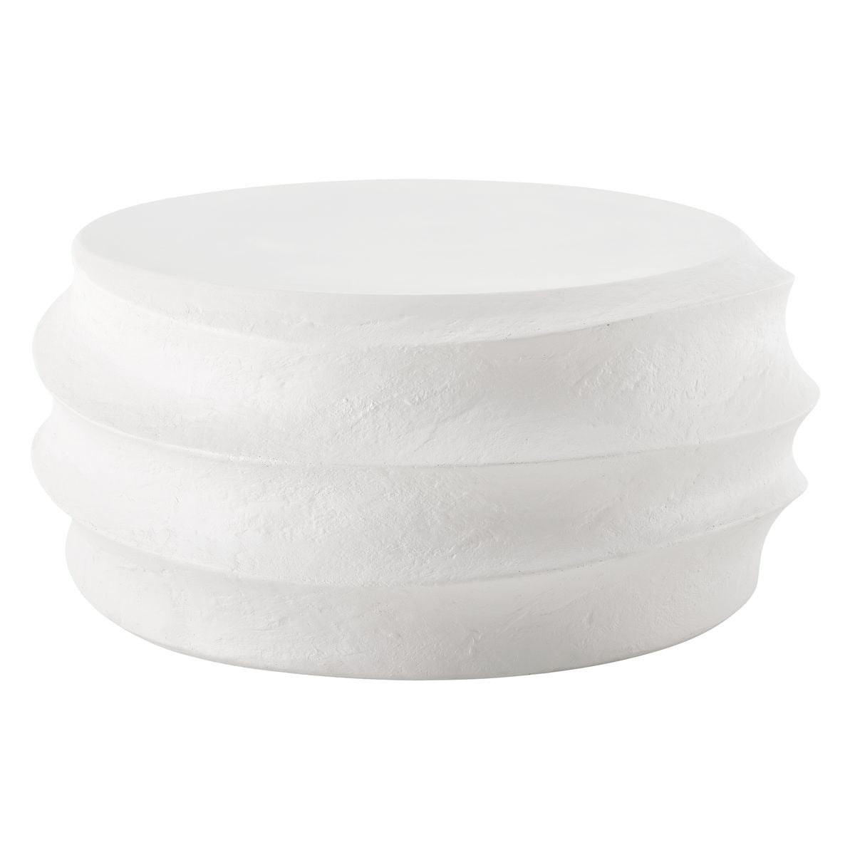 Uttermost Winded Outdoor White Coffee Table