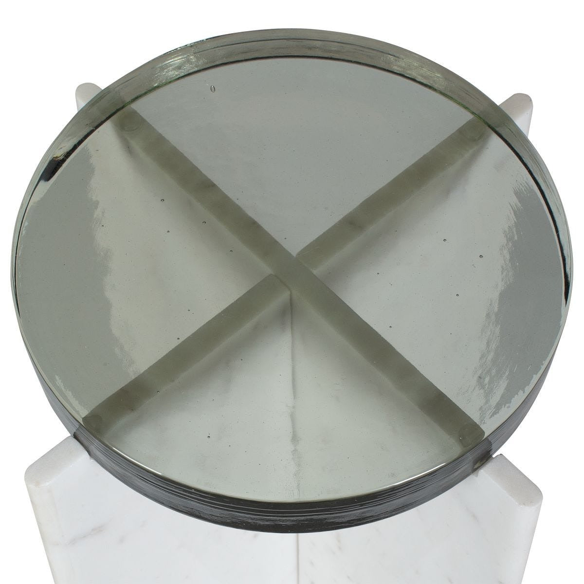Uttermost Olina Marble Outdoor Accent Table