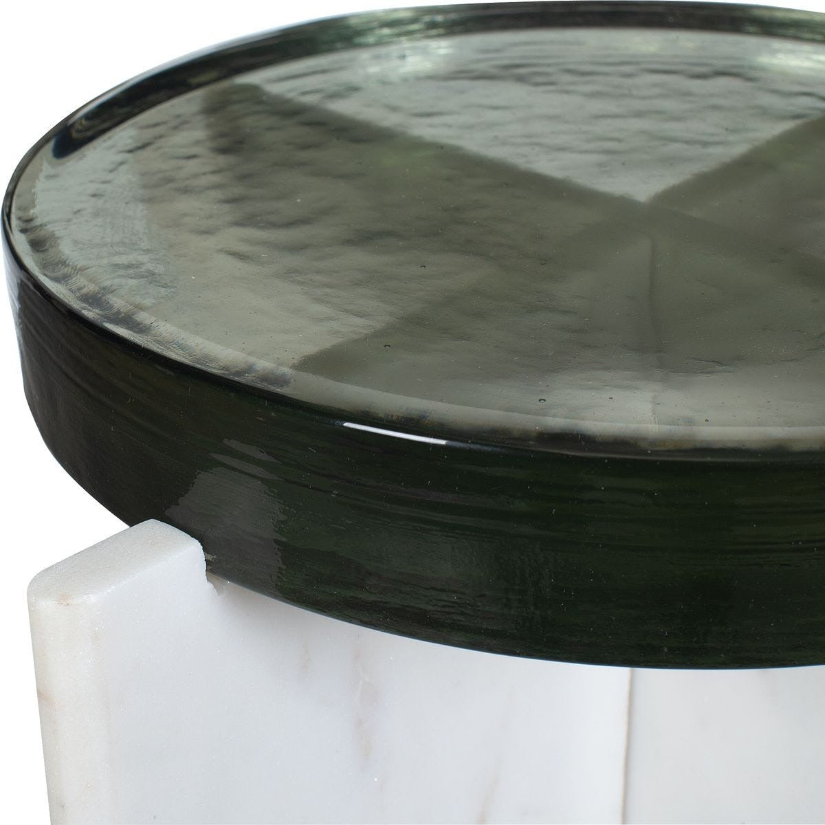 Uttermost Olina Marble Outdoor Accent Table