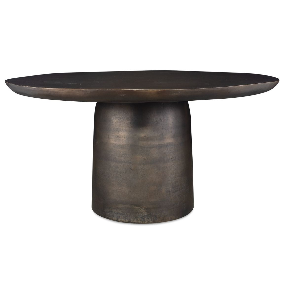 Madrone Indoor-Outdoor Dining Table in Golden Dark Bronze - 152cm