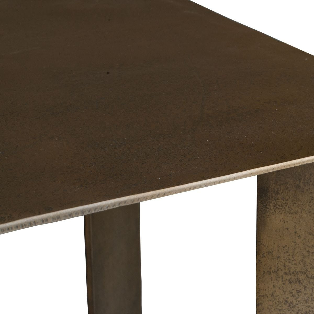 Uttermost Reade Indoor-Outdoor Accent Table in Brass