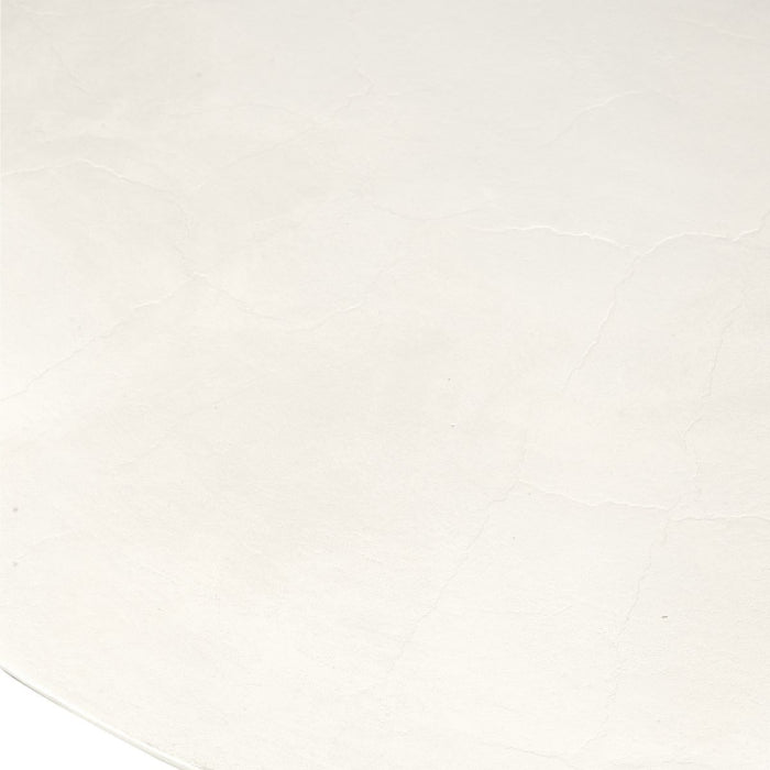 Uttermost Madrone Indoor-Outdoor Dining Table in Warm White - 152cm