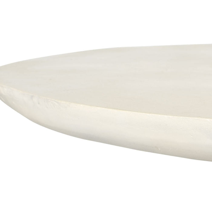 Uttermost Madrone Indoor-Outdoor Dining Table in Warm White - 152cm