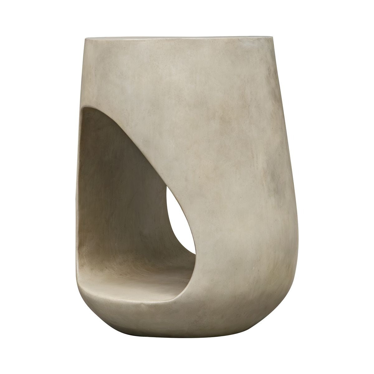 Uttermost Lithos Indoor/Outdoor Accent Table in Grey