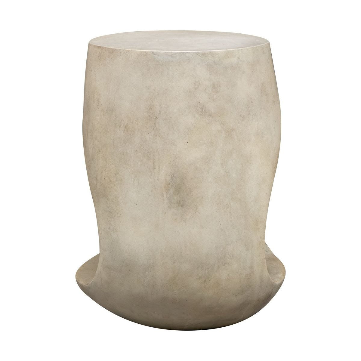 Uttermost Lithos Indoor/Outdoor Accent Table in Grey