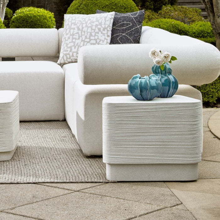 Uttermost Saltwater Concrete Indoor-Outdoor Side Table