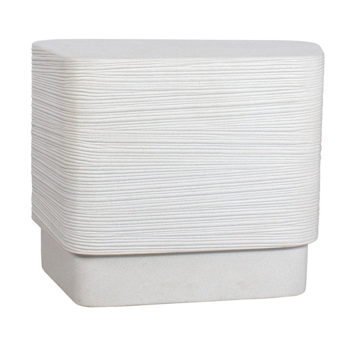 Uttermost Saltwater Concrete Indoor-Outdoor Side Table