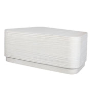 Saltwater Concrete Coffee Table in White