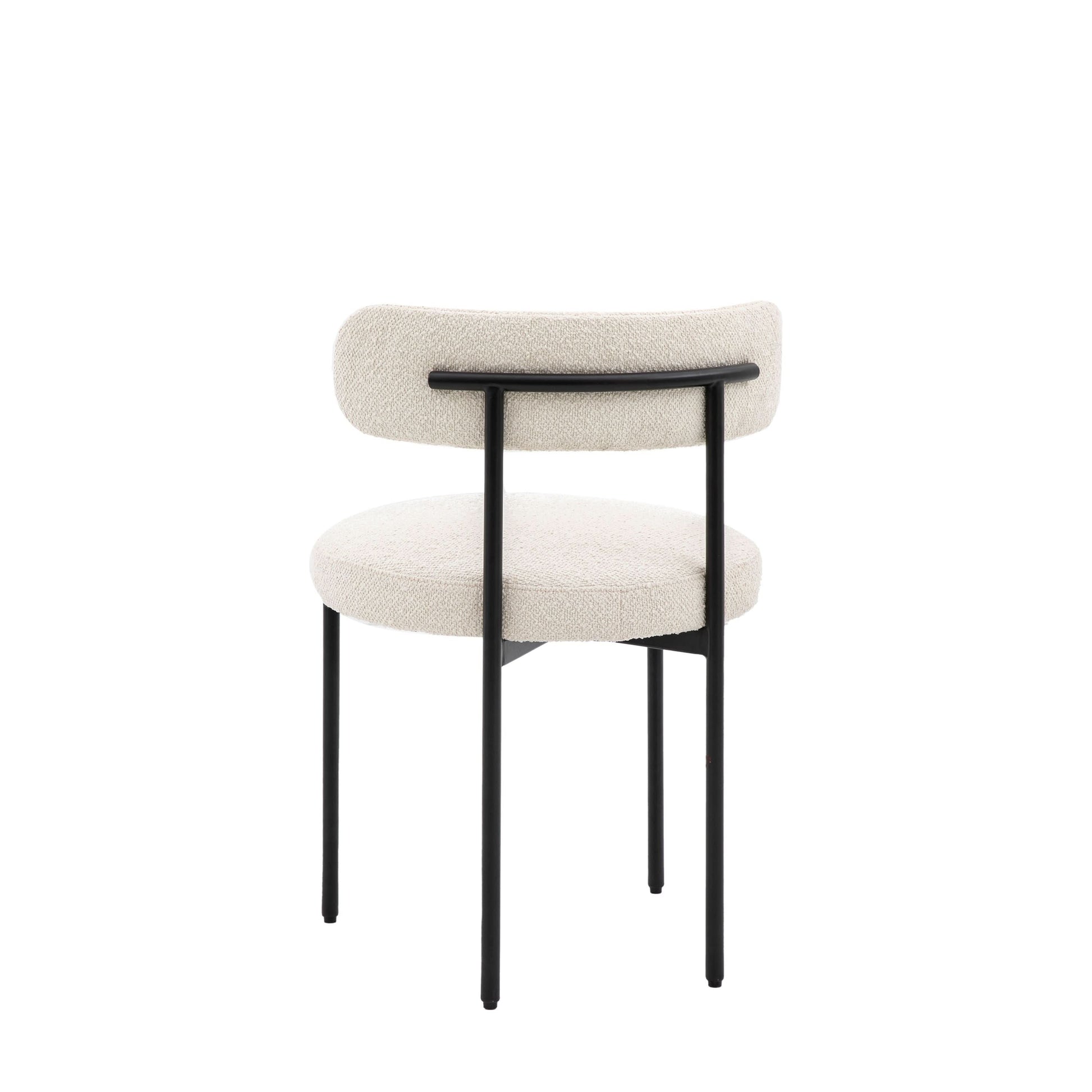 Aveley Dining Chair 2pk in Vanilla - CLEARANCE - BRAND NEW BOXED   Nicholas John Interiors