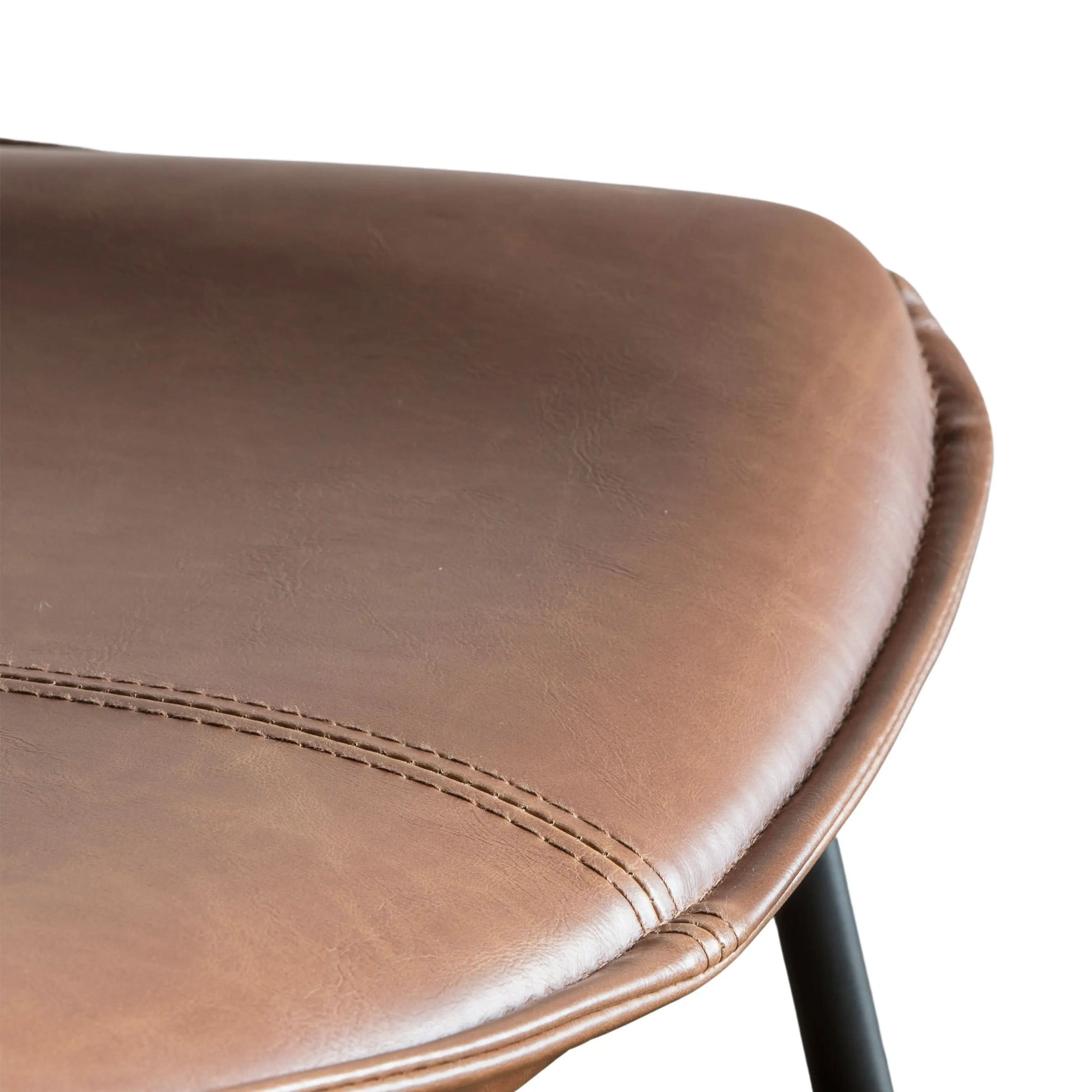 Gallery Interiors Hawking Set of 2 Dining Chair in Brown - CLEARANCE - BRAND NEW BOXED   Nicholas John Interiors