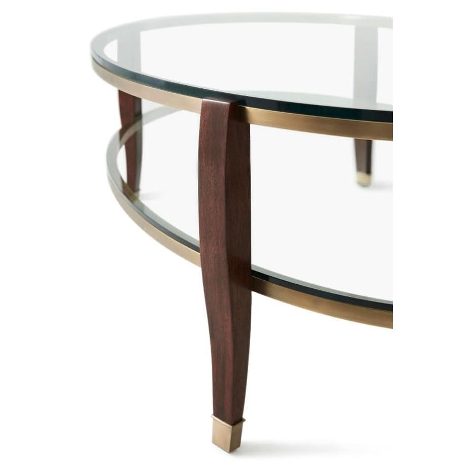 Theodore Alexander Seeing Double Coffee Table   Nicholas John Interiors
