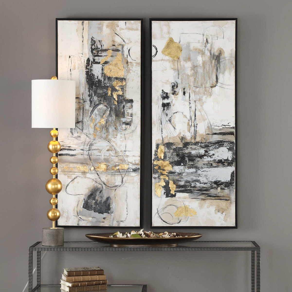 Uttermost Life Scenes Abstract Art - Set of 2