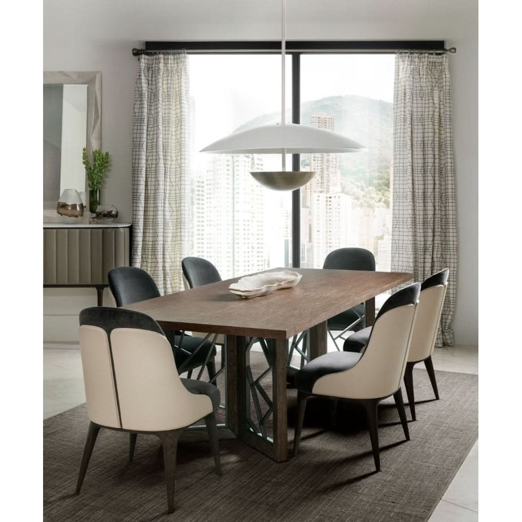 Theodore Alexander Renata Dining Table in Charteris Finish   Nicholas John Interiors