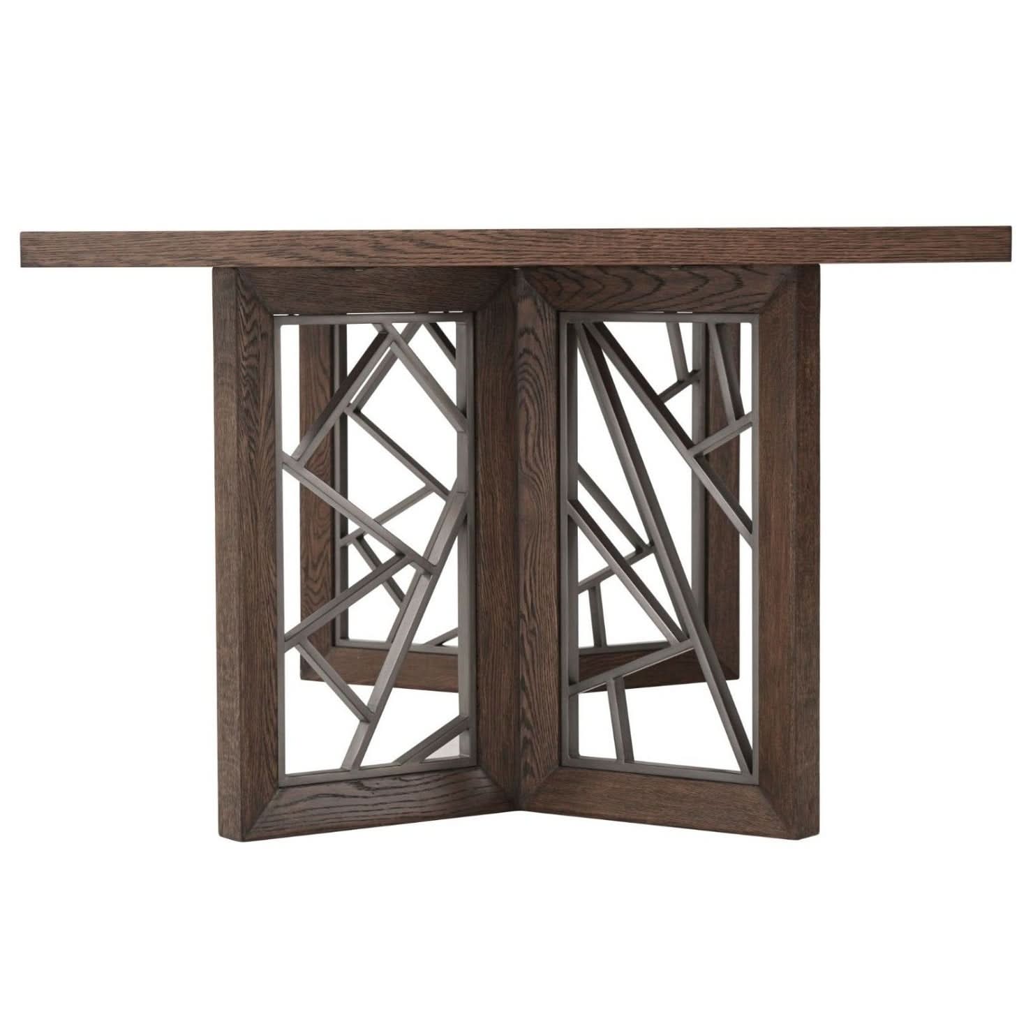 Theodore Alexander Renata Dining Table in Charteris Finish   Nicholas John Interiors