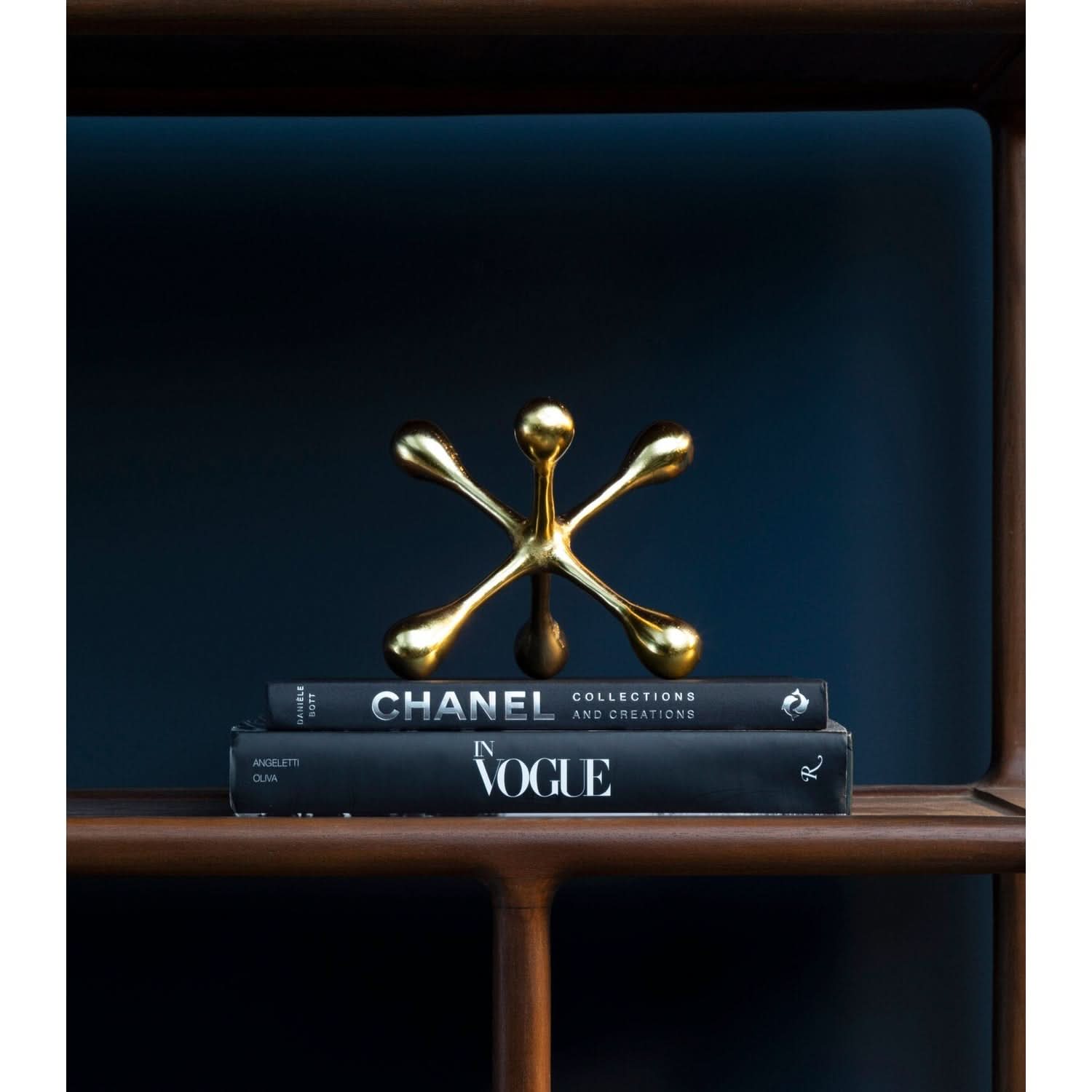 Prato Gold Finish Jack Sculpture   Nicholas John Interiors