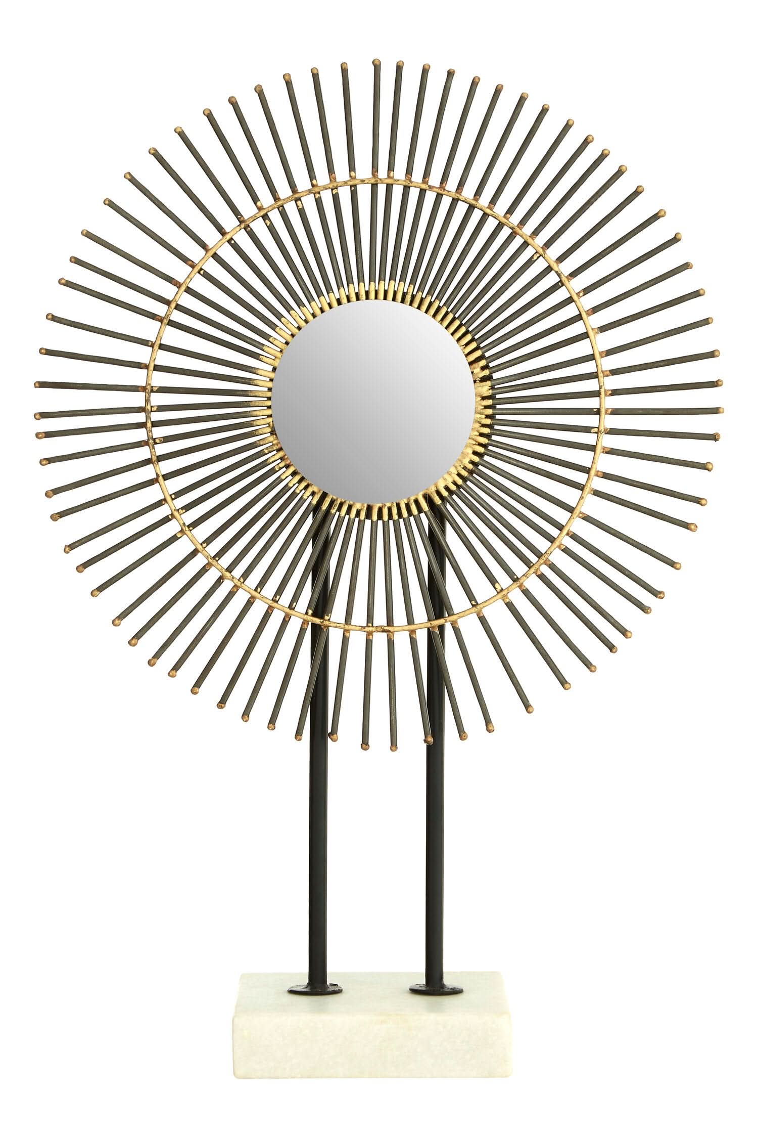 Mirano Metallic Finish Quill Sculpture   Nicholas John Interiors
