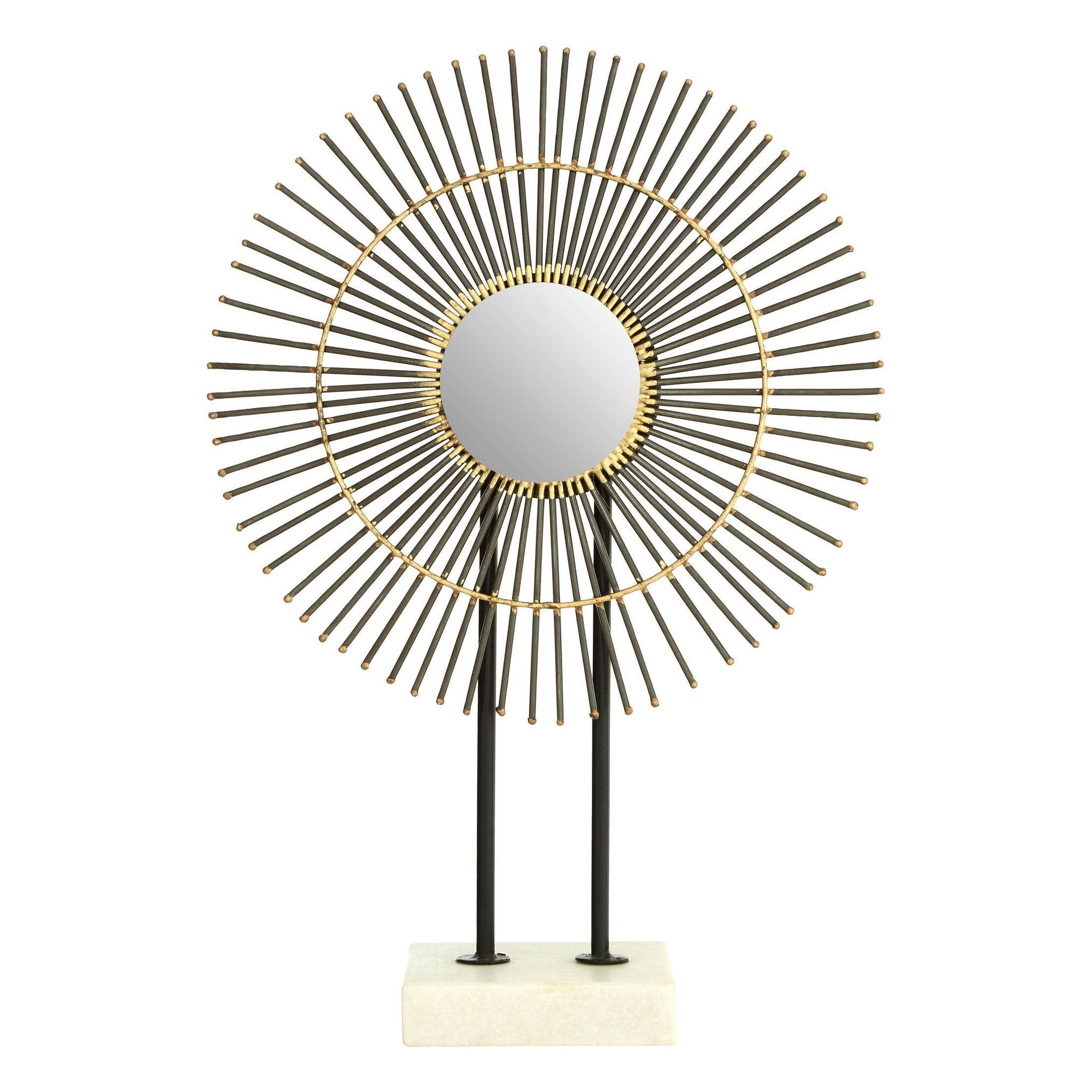 Mirano Metallic Finish Quill Sculpture   Nicholas John Interiors