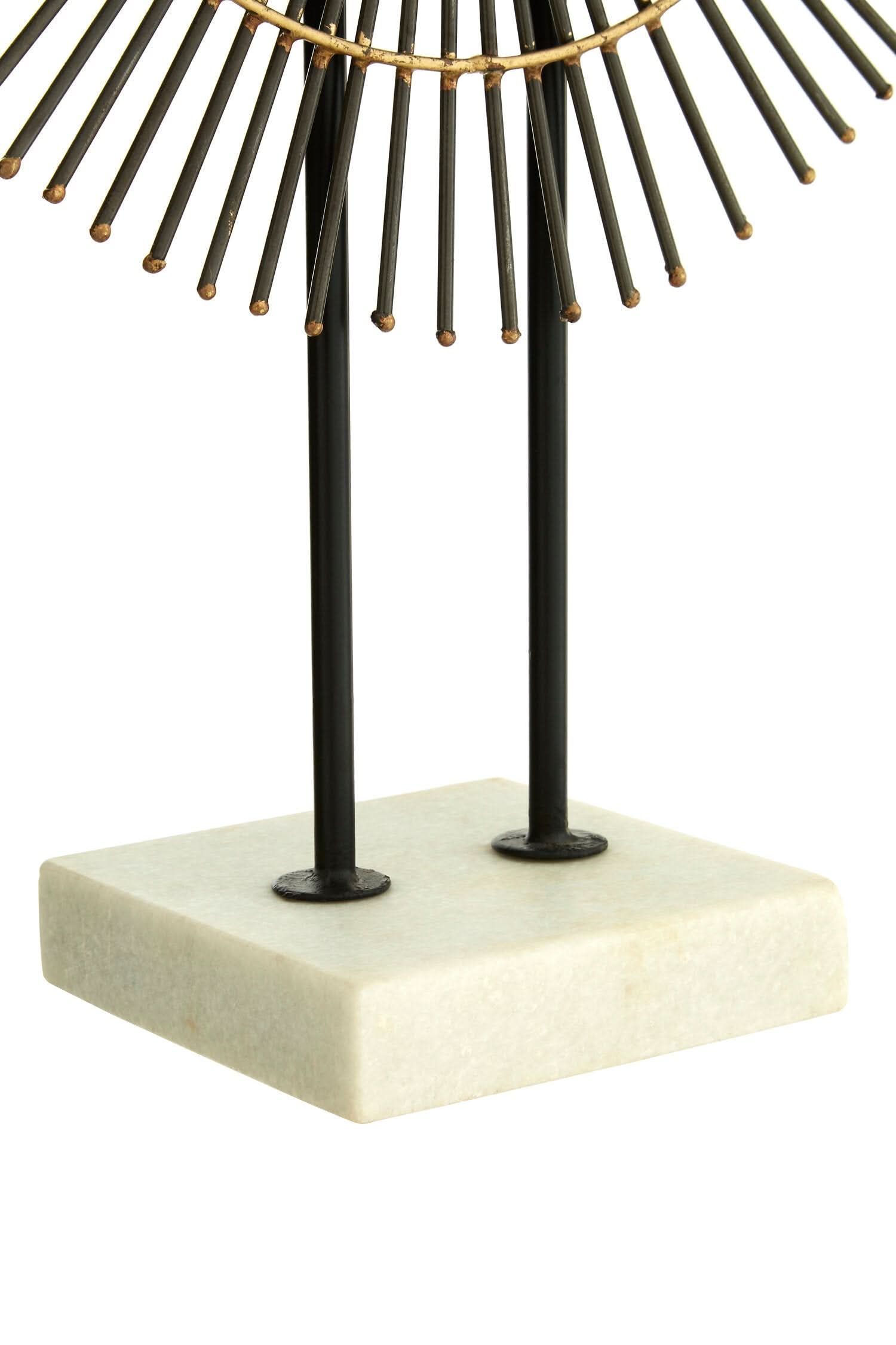 Mirano Metallic Finish Quill Sculpture   Nicholas John Interiors