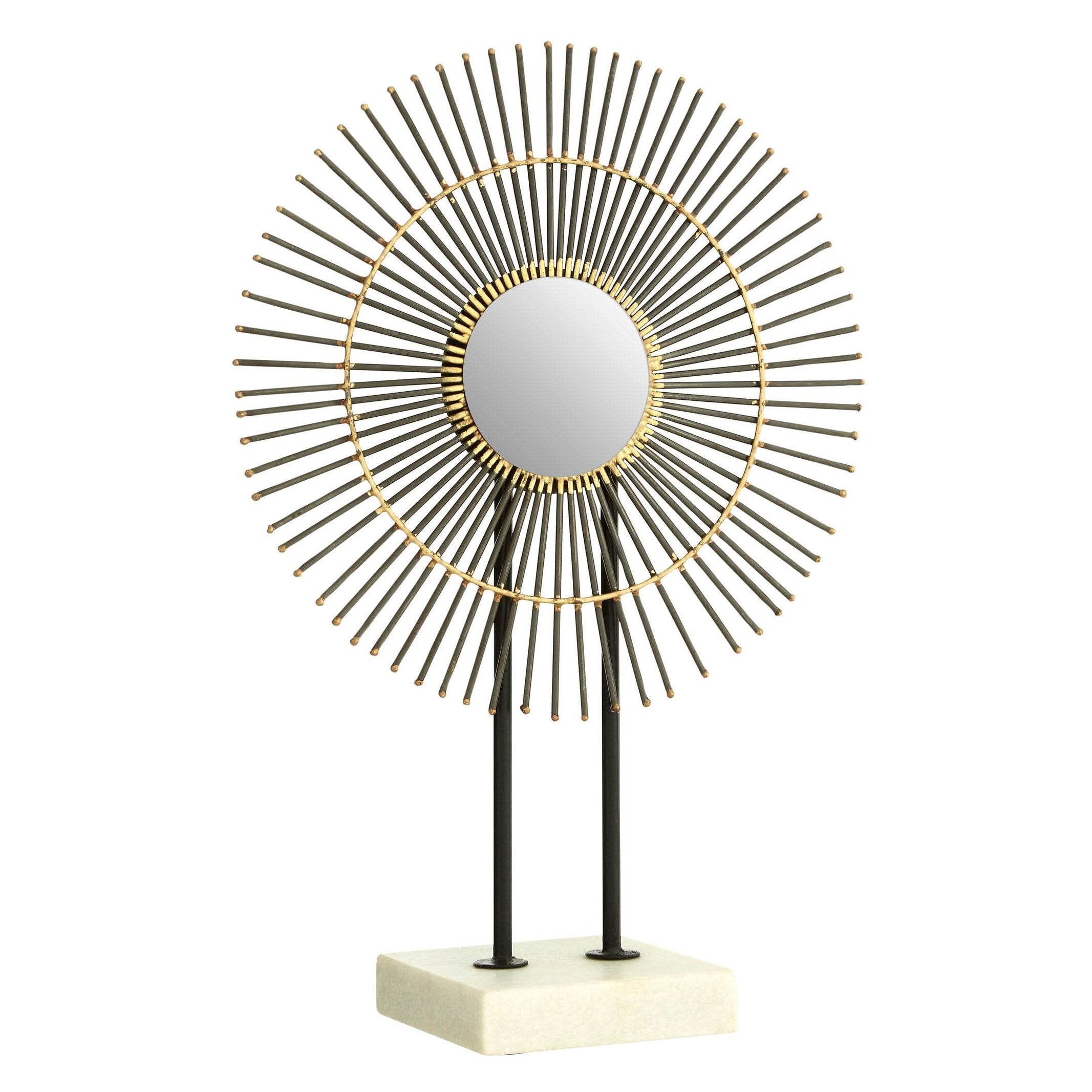 Mirano Metallic Finish Quill Sculpture   Nicholas John Interiors