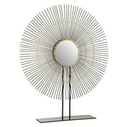 Mirano Large Metallic Finish Quill Sculpture   Nicholas John Interiors