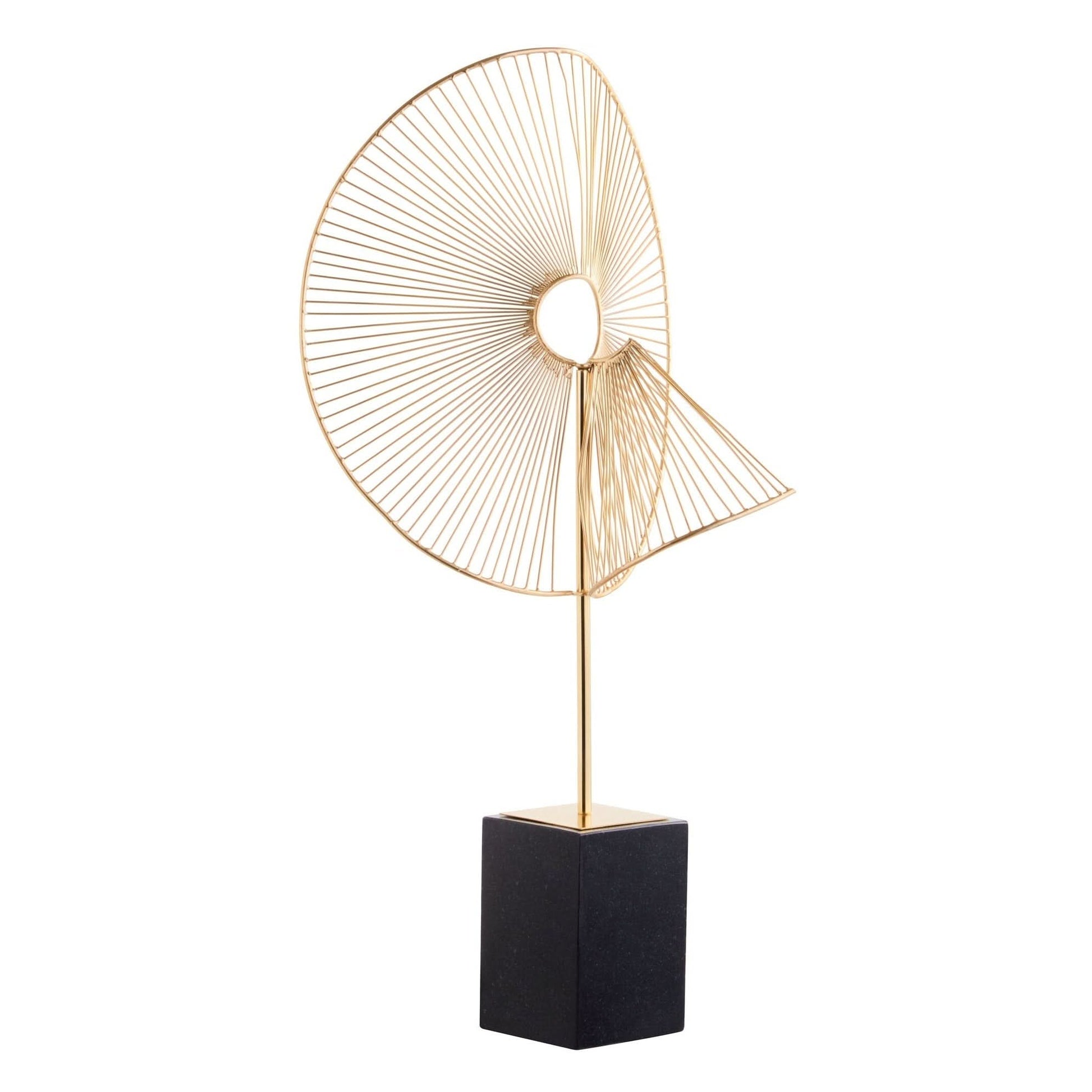 Mirano Gold Fiinish Web Sculpture   Nicholas John Interiors