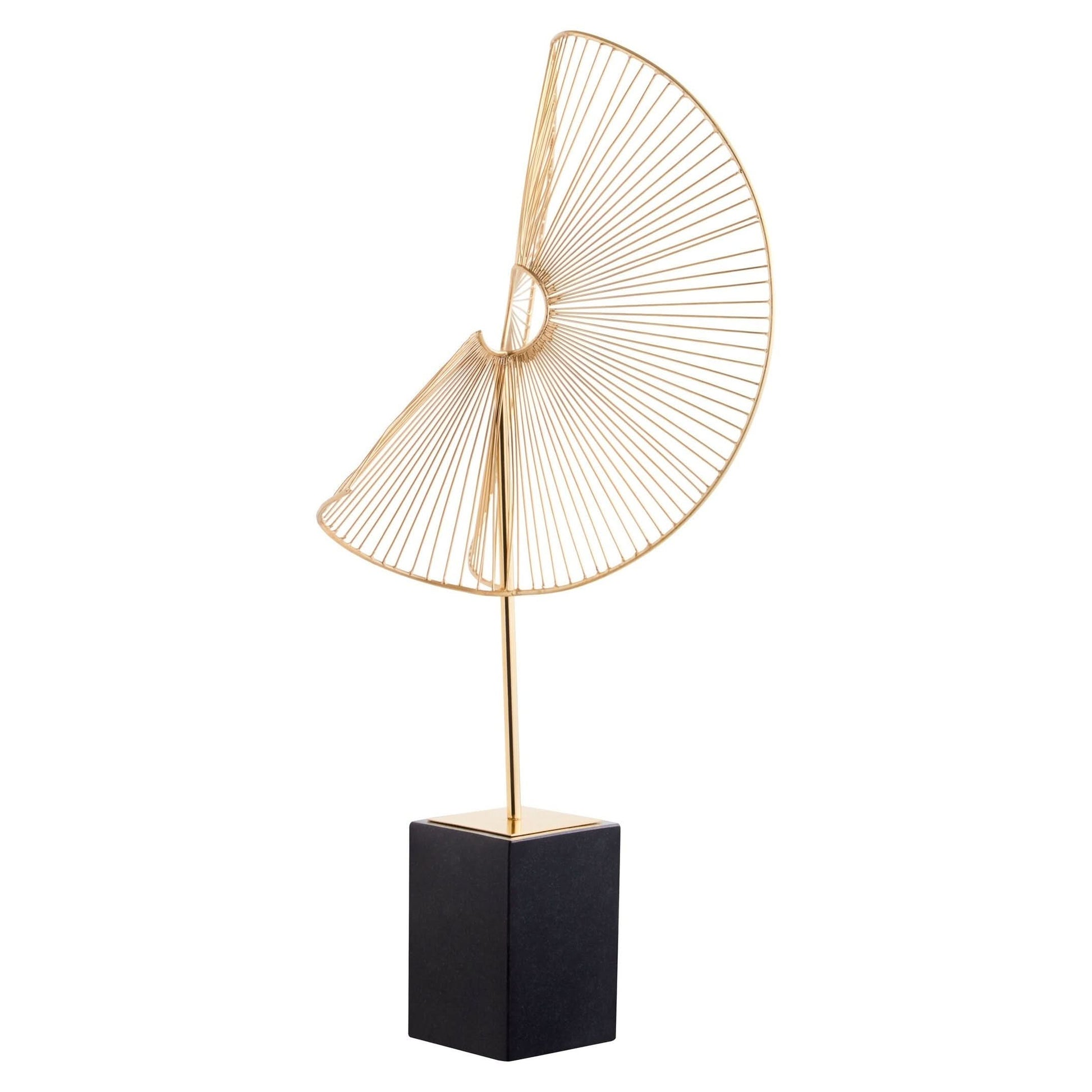 Mirano Gold Fiinish Web Sculpture   Nicholas John Interiors