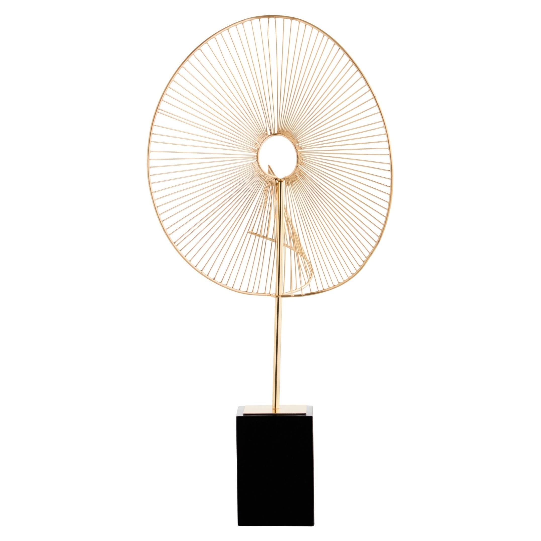 Mirano Gold Fiinish Web Sculpture   Nicholas John Interiors