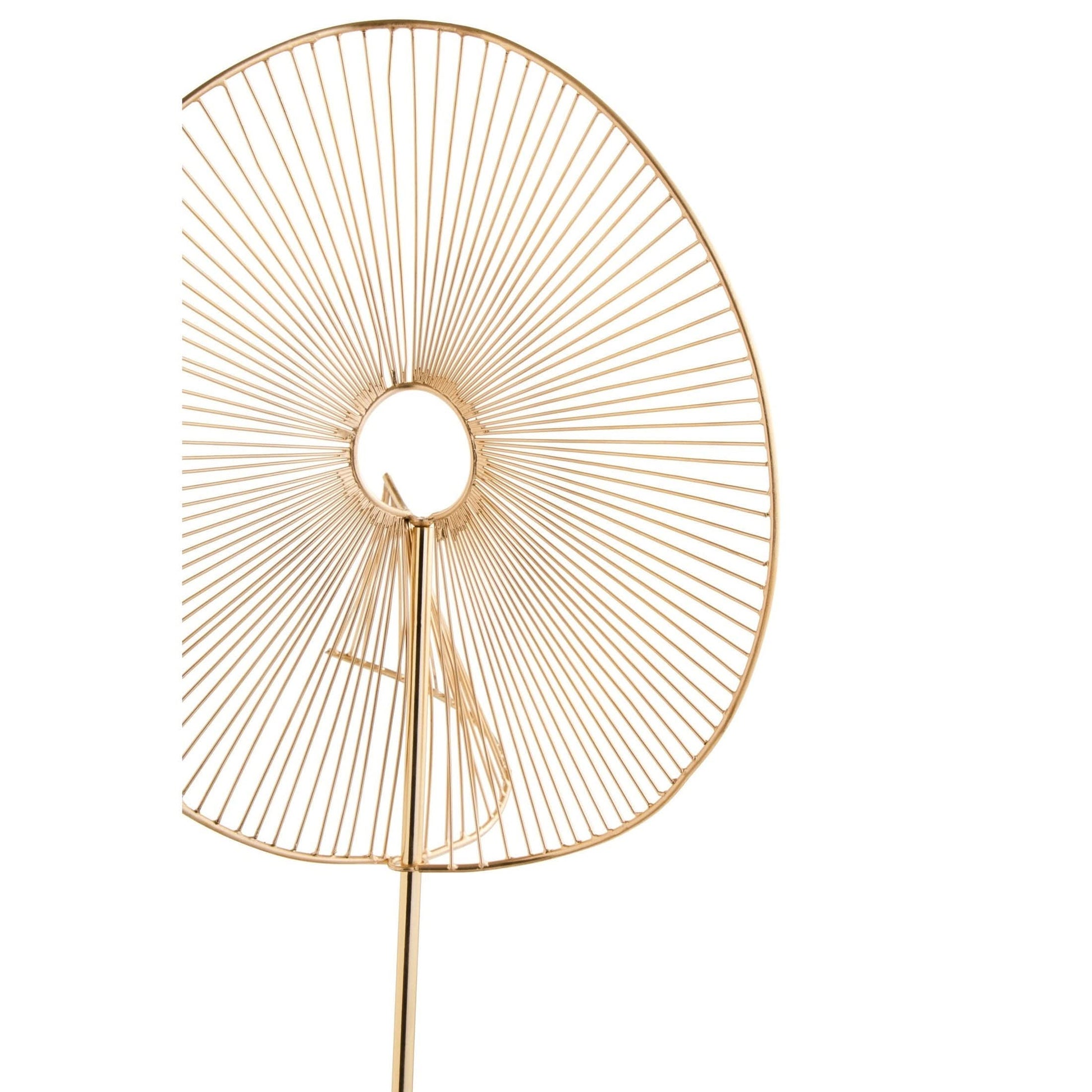 Mirano Gold Fiinish Web Sculpture   Nicholas John Interiors
