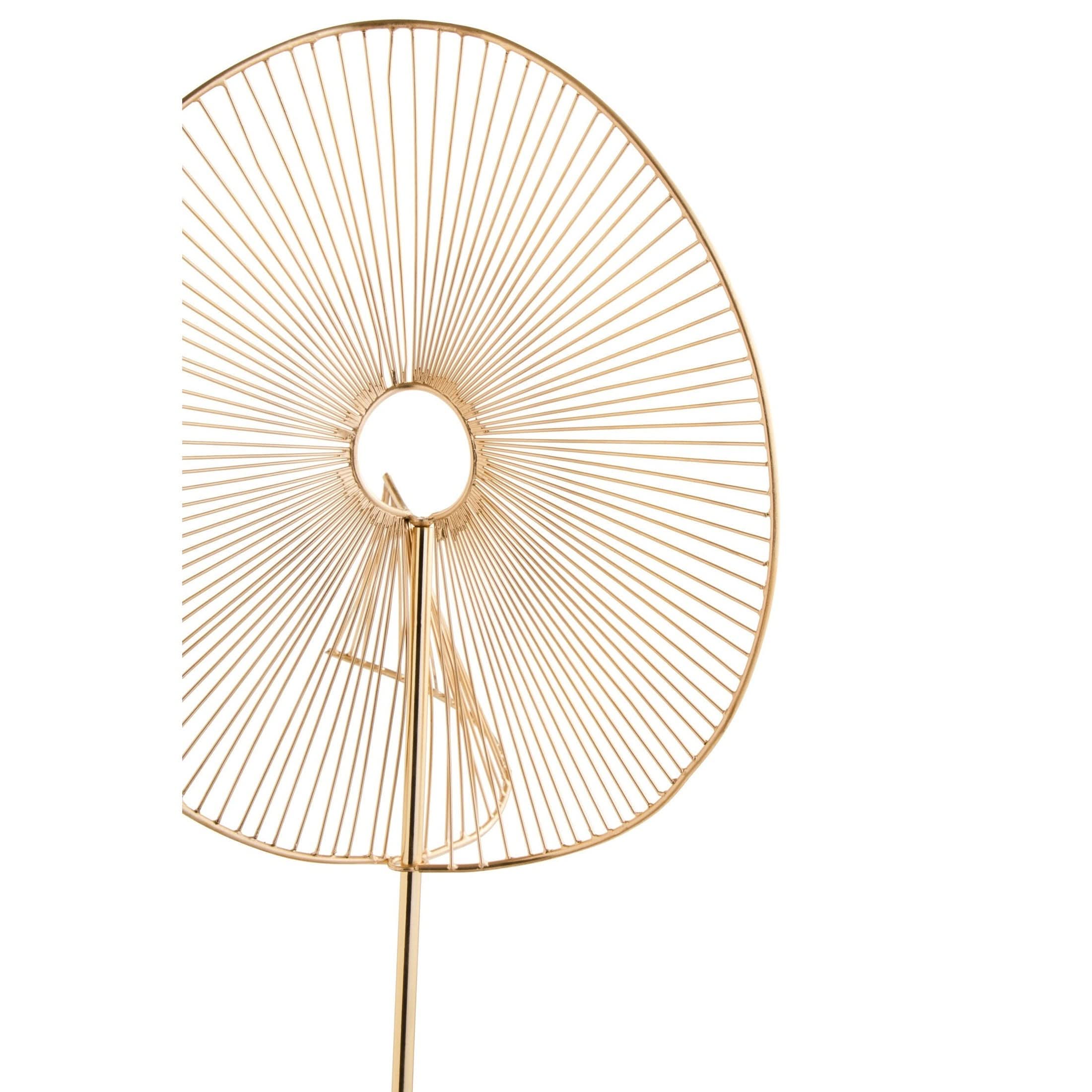 Mirano Gold Fiinish Web Sculpture   Nicholas John Interiors