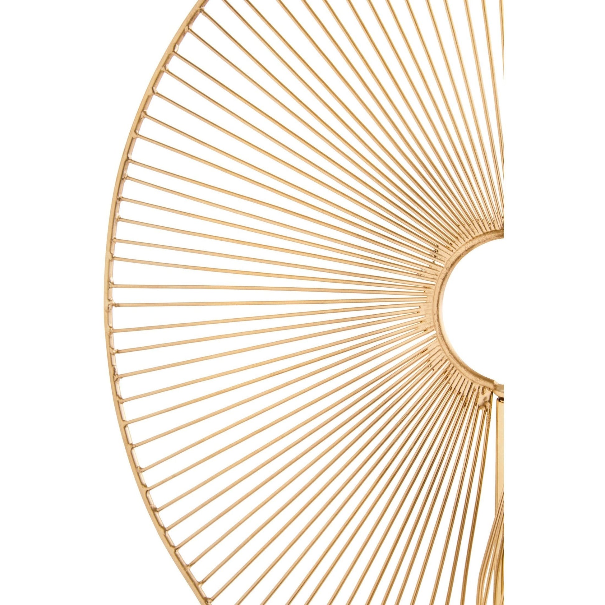 Mirano Gold Fiinish Web Sculpture   Nicholas John Interiors