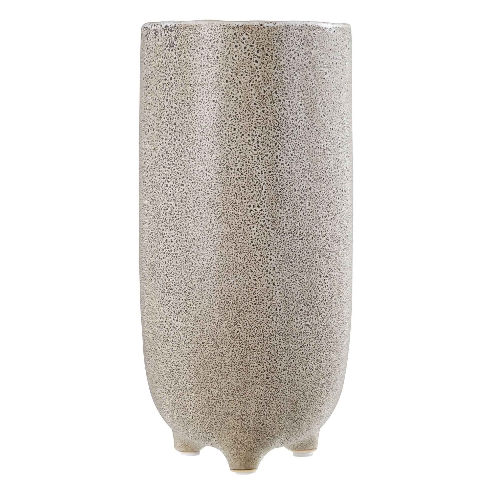 Calcita Natural Speckled Small Vase   Nicholas John Interiors