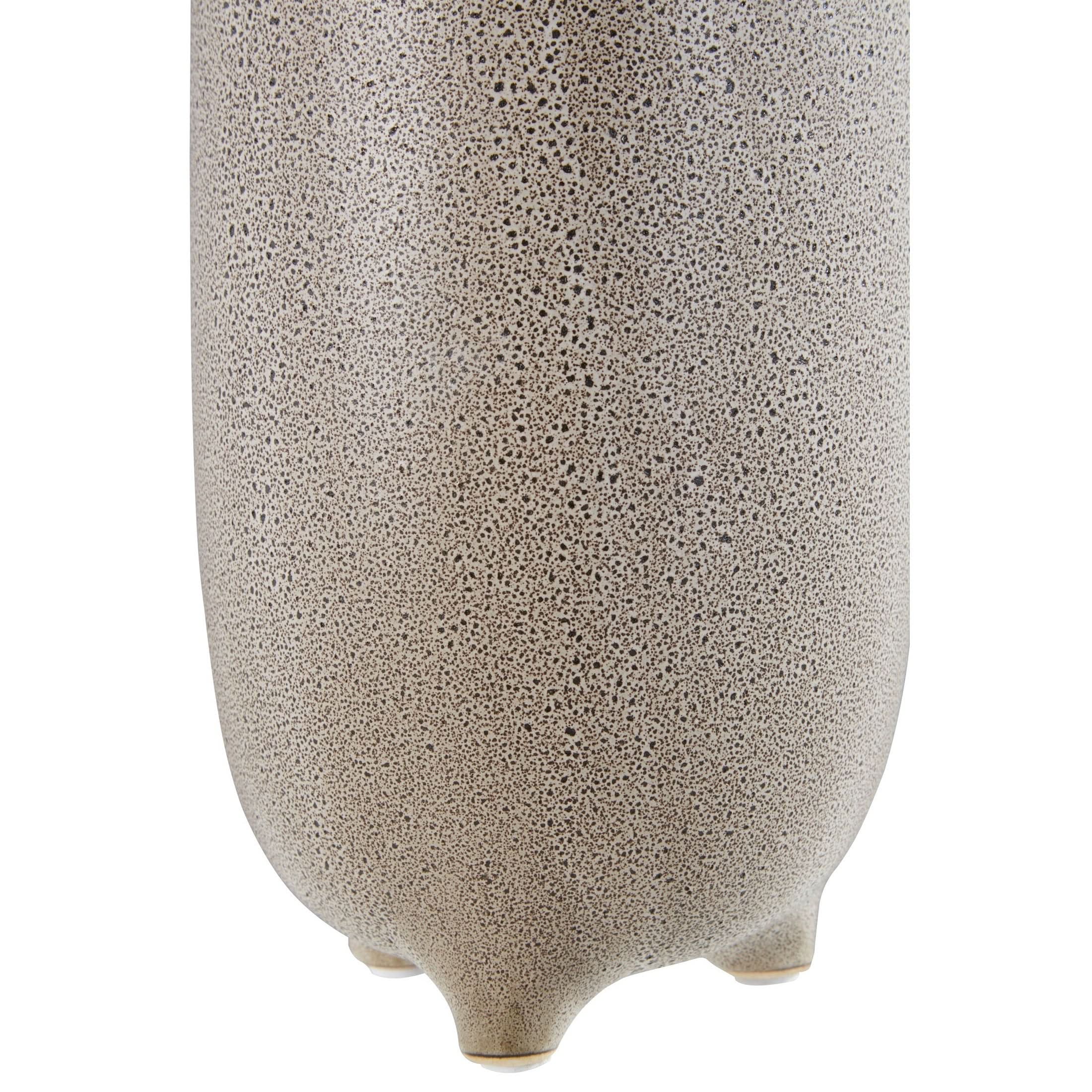 Calcita Natural Speckled Small Vase   Nicholas John Interiors