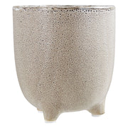 Calcita Natural Speckled Small Planter   Nicholas John Interiors