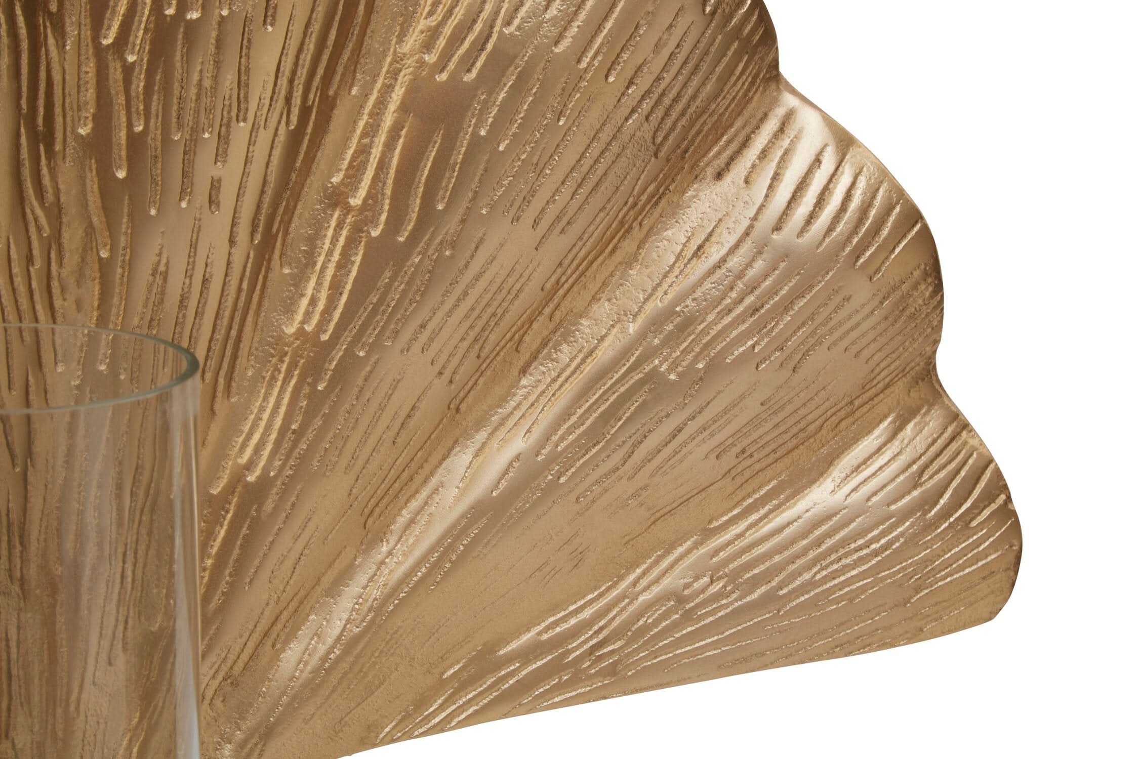 Prato Ginkgo Large Wall Sconce Candle Holder   Nicholas John Interiors