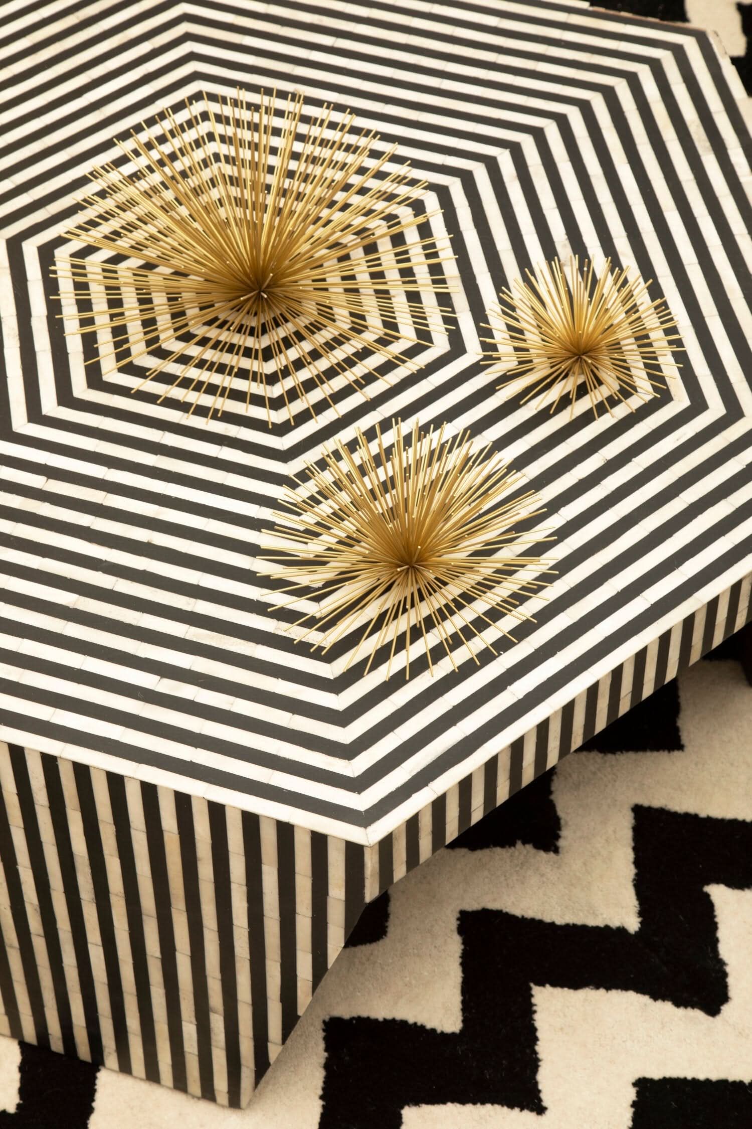 Mirano Set Of 3 Gold Finish Starburst Wall Decor   Nicholas John Interiors