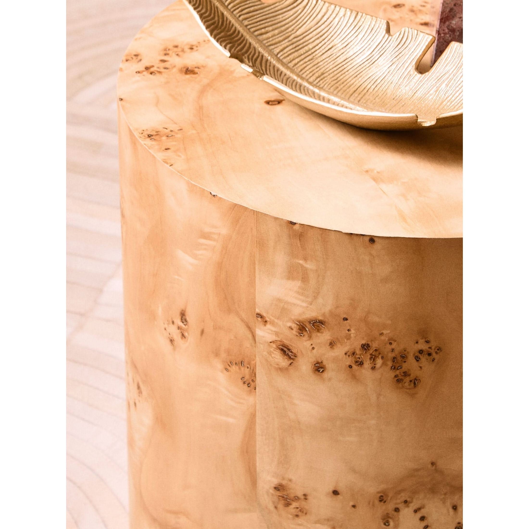 Prato Gold Finish Curved Leaf Dish   Nicholas John Interiors