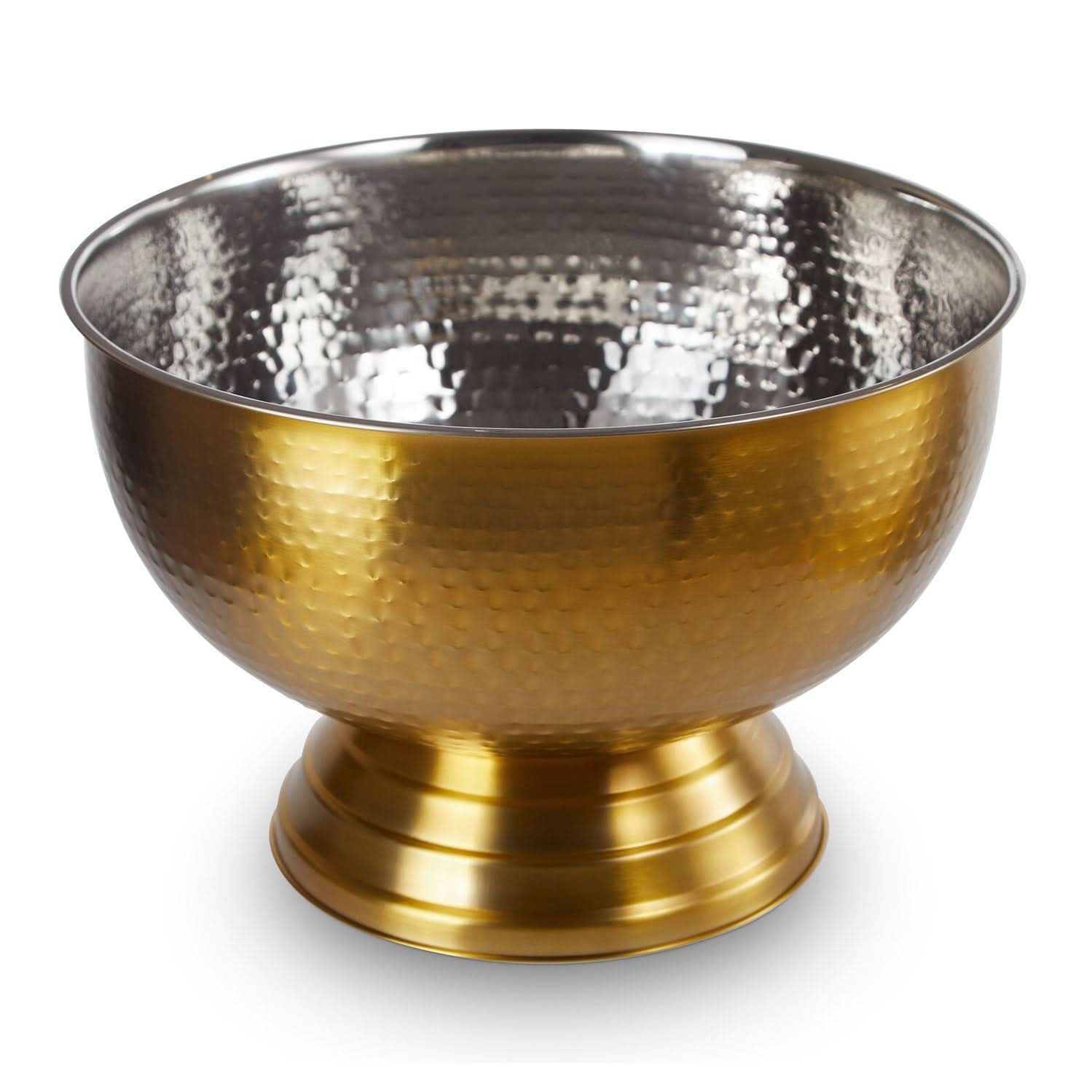 Ankara Gold Finish Champagne Bowl   Nicholas John Interiors