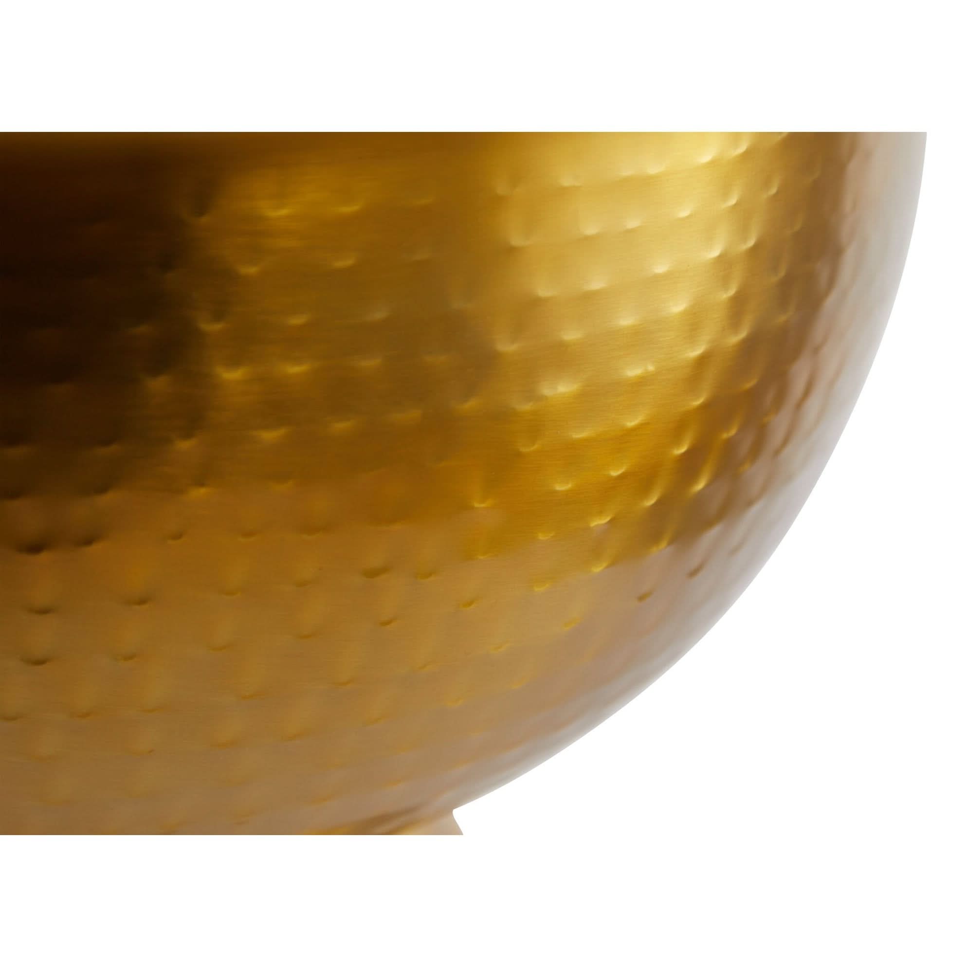 Ankara Gold Finish Champagne Bowl   Nicholas John Interiors