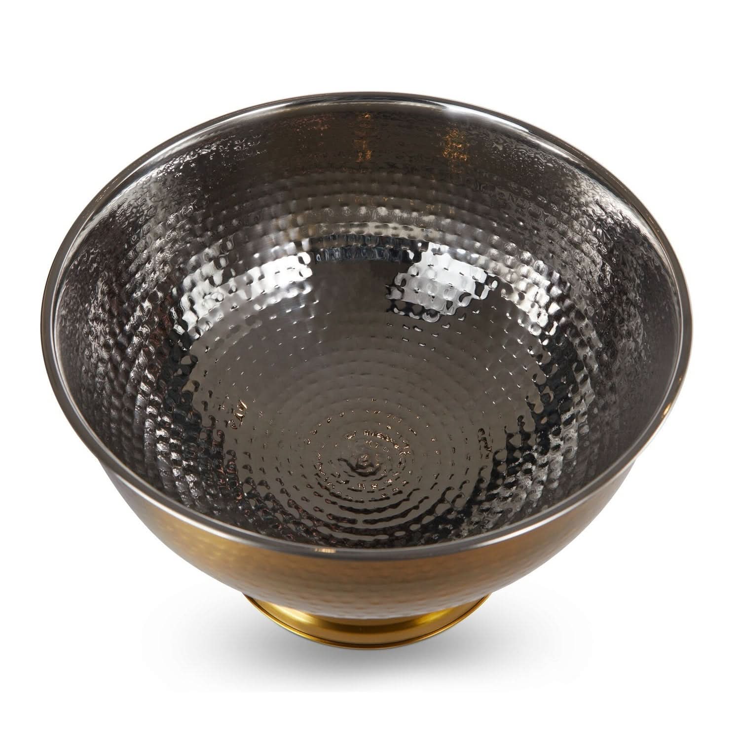 Ankara Gold Finish Champagne Bowl   Nicholas John Interiors