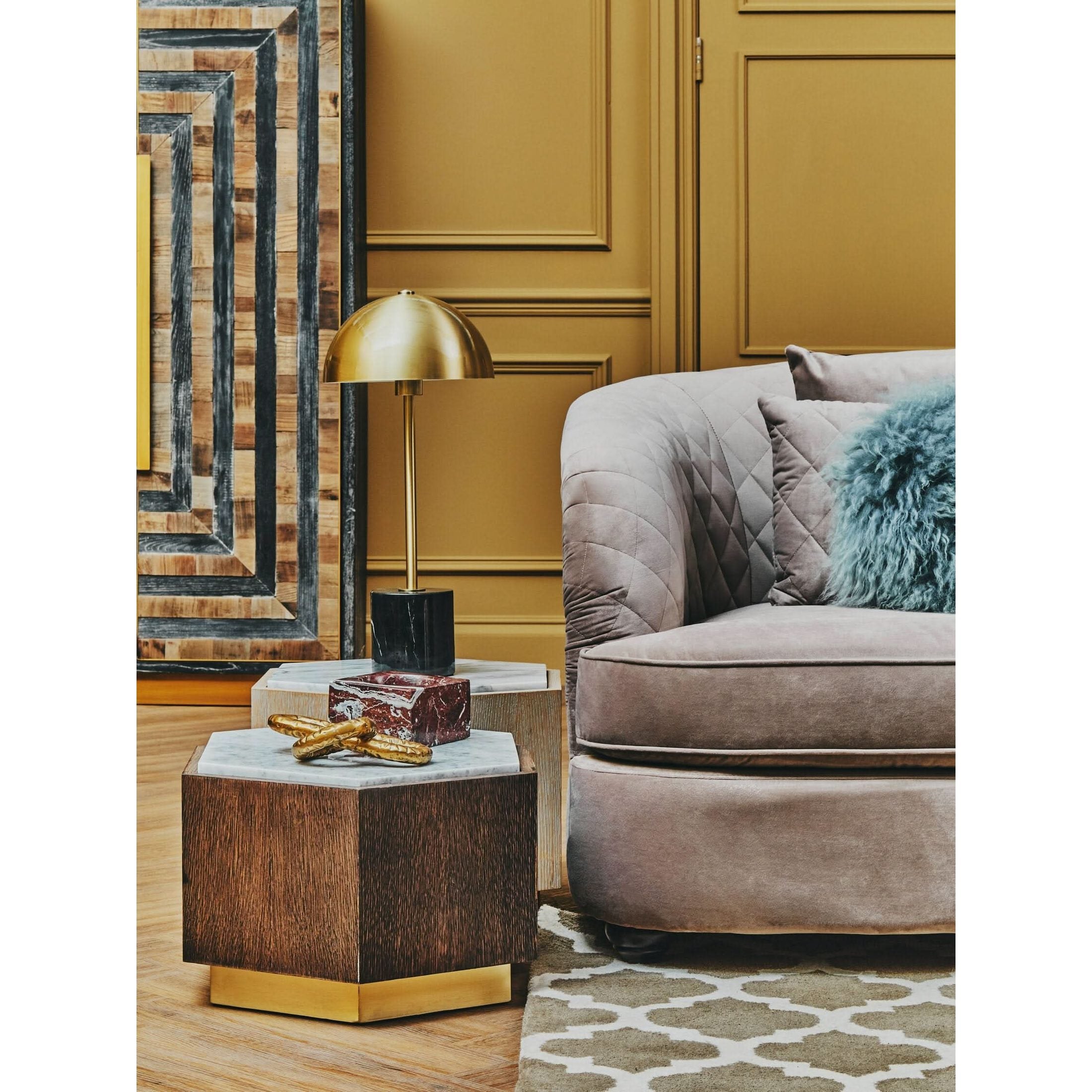 Prato Hammered Gold Chain Sculpture   Nicholas John Interiors
