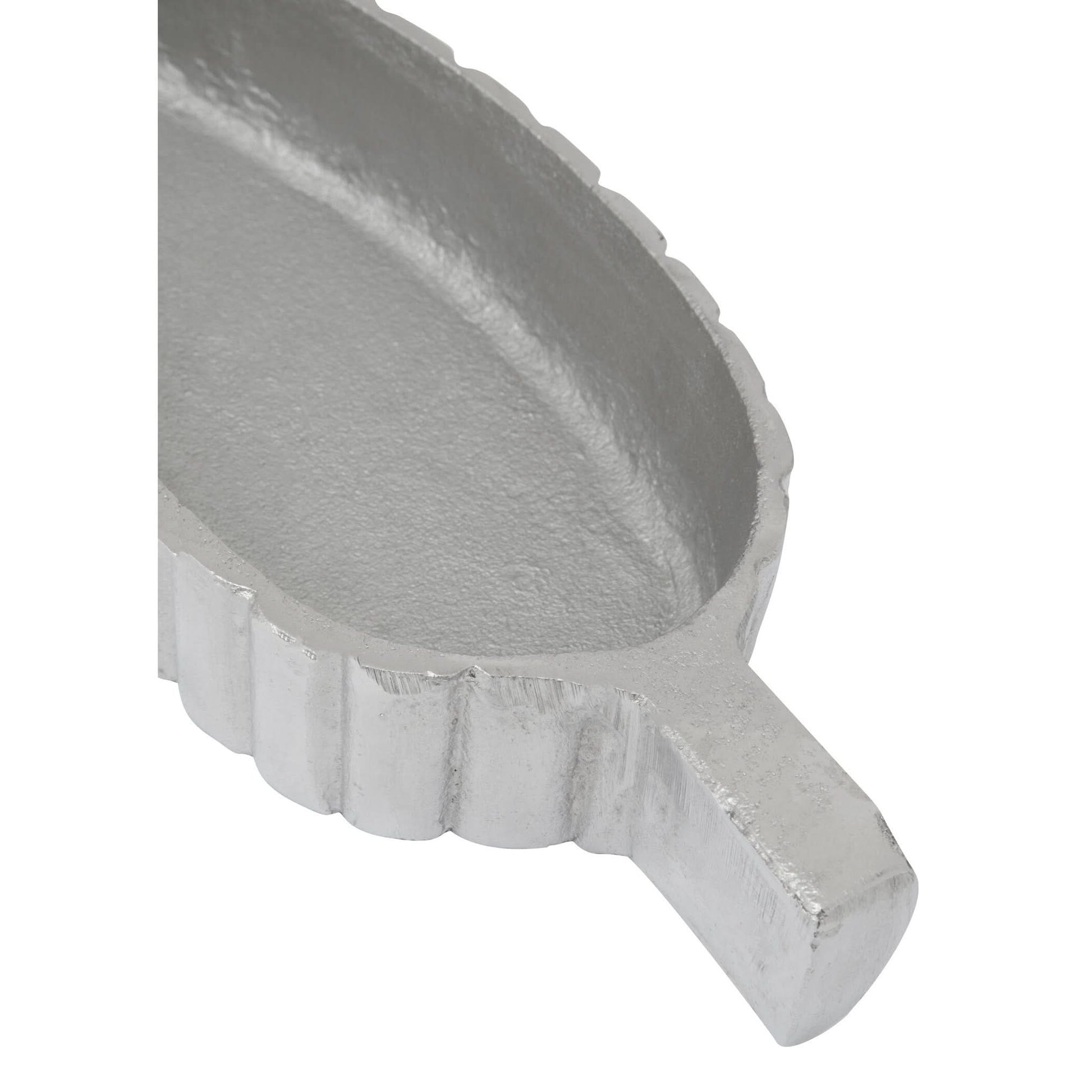 Prato Silver Finish Plume Box   Nicholas John Interiors