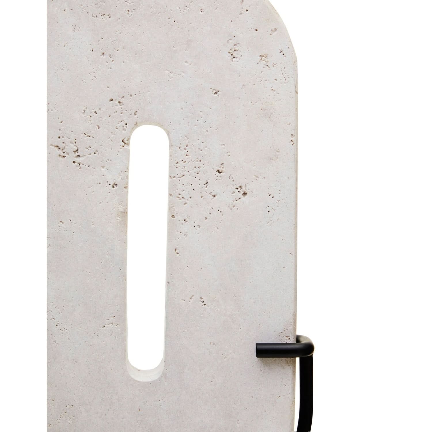 Tibor Travertine Large Sculpture   Nicholas John Interiors