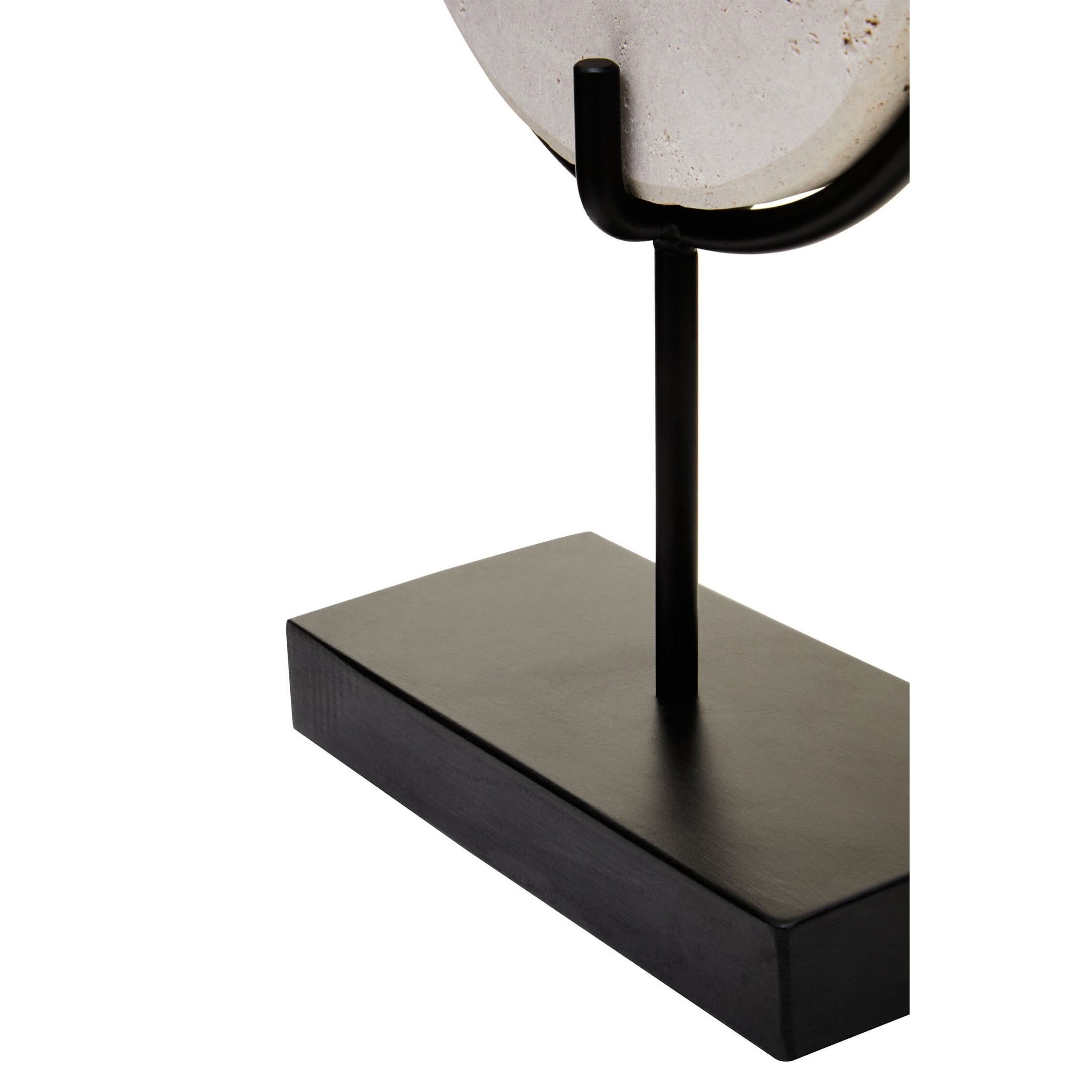 Tibor Travertine Large Sculpture   Nicholas John Interiors