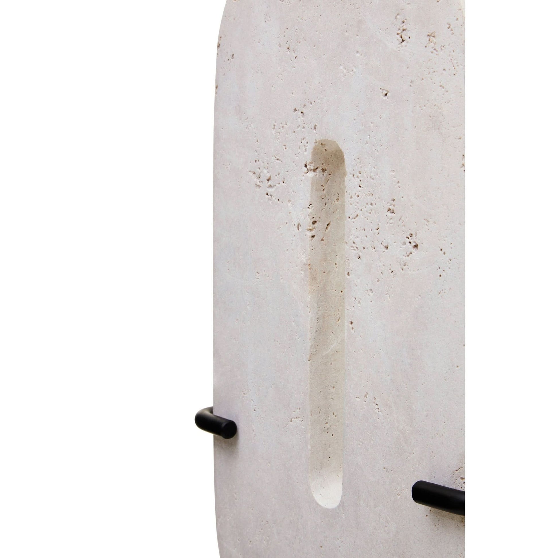 Tibor Travertine Large Sculpture   Nicholas John Interiors
